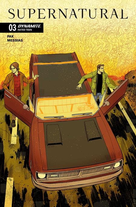 DYNAMITE Entertainment NEW THIS WEEK SUPERNATURAL #3 CVR B DREW MOSS VAR