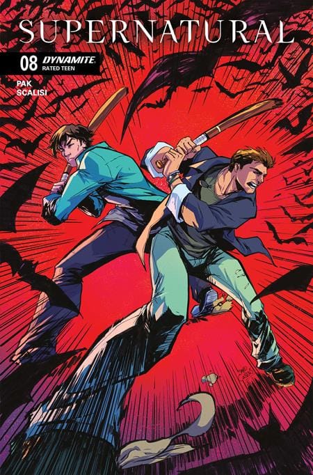 DYNAMITE Entertainment NEW THIS WEEK SUPERNATURAL #8 CVR B DAVID COUSENS VAR (VF/NM)