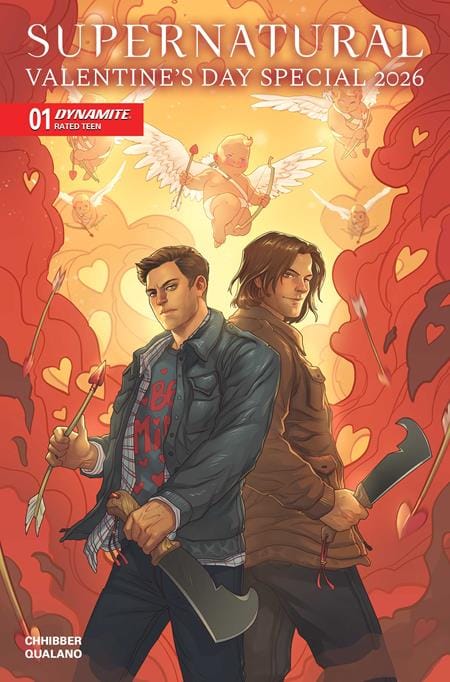 DYNAMITE Entertainment NEW THIS WEEK SUPERNATURAL VALENTINES DAY SPECIAL 2026 #1 (ONE SHOT) CVR C MEGHAN HETRICK VAR (VF/NM)