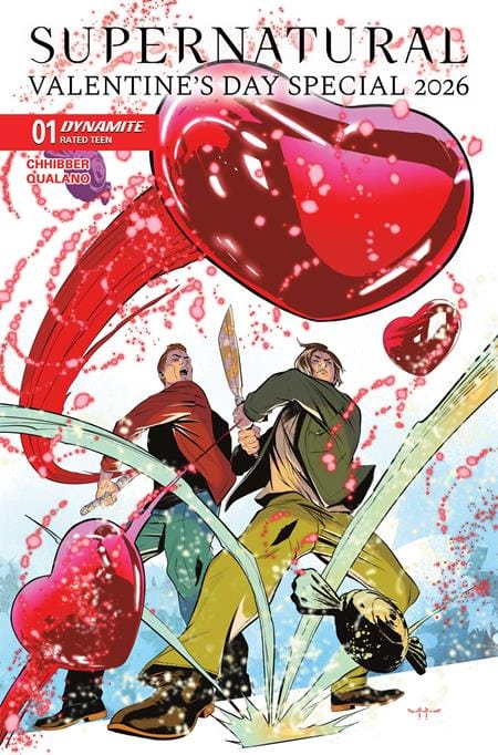 DYNAMITE Entertainment NEW THIS WEEK SUPERNATURAL VALENTINES DAY SPECIAL 2026 #1 (ONE SHOT) CVR D PASQUALE QUALANO VAR (VF/NM)