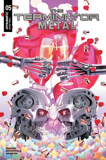 DYNAMITE Entertainment NEW THIS WEEK TERMINATOR METAL #5 CVR D REESE HANNIGAN VAR (VF/NM)