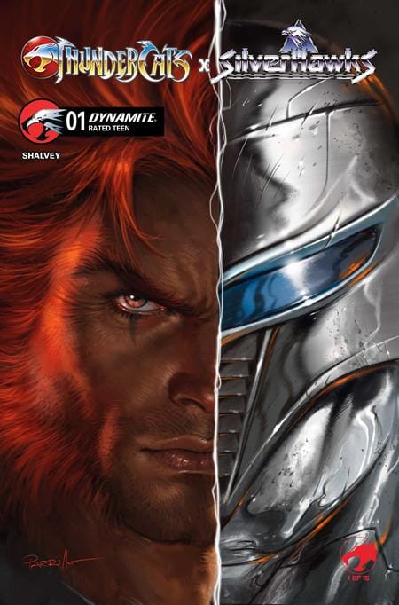 DYNAMITE Entertainment NEW THIS WEEK THUNDERCATS X SILVERHAWKS #1 CVR B LUCIO PARRILLO VAR (VF/NM)