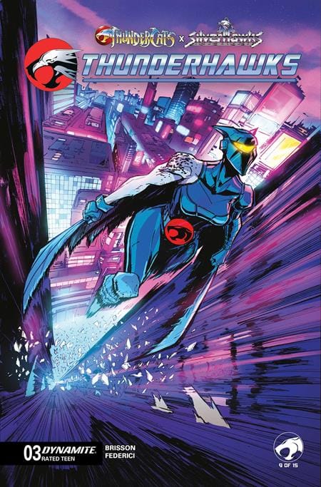 DYNAMITE Entertainment NEW THIS WEEK THUNDERCATS X SILVERHAWKS THUNDERHAWKS #3 CVR A IVAN TAO (VF/NM)