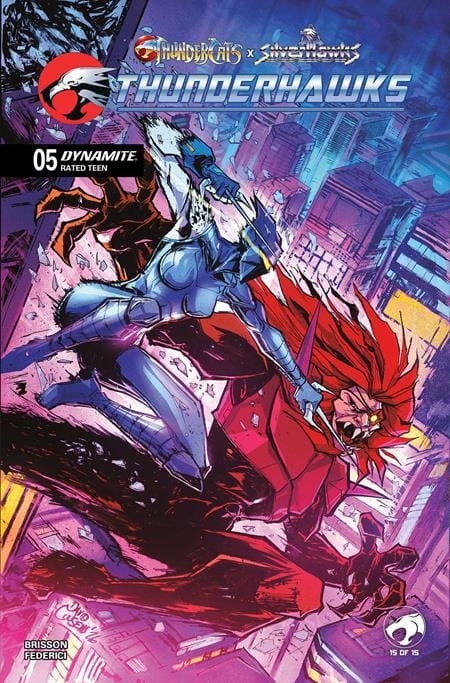 DYNAMITE Entertainment NEW THIS WEEK THUNDERCATS X SILVERHAWKS THUNDERHAWKS #5 CVR A IVAN TAO (VF/NM)