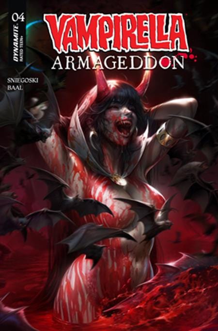 Dynamite Entertainment NEW THIS WEEK VAMPIRELLA ARMAGEDDON #4 CVR A FRANCESCO MATTINA