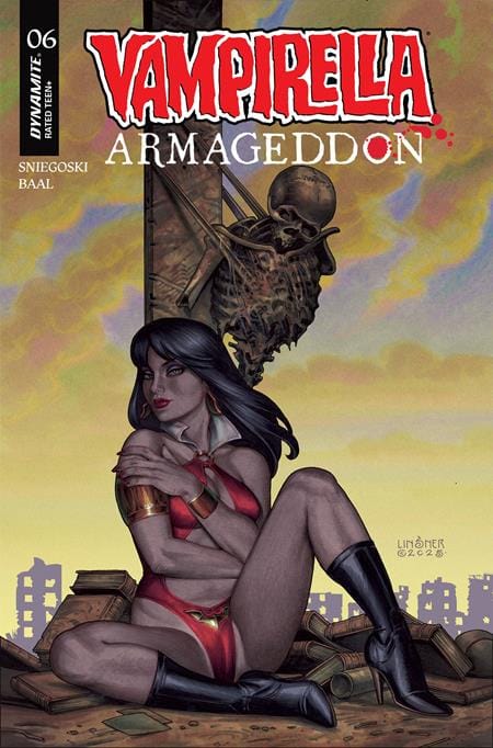 DYNAMITE Entertainment NEW THIS WEEK VAMPIRELLA ARMAGEDDON #6 CVR C JOSEPH MICHAEL LINSNER VAR