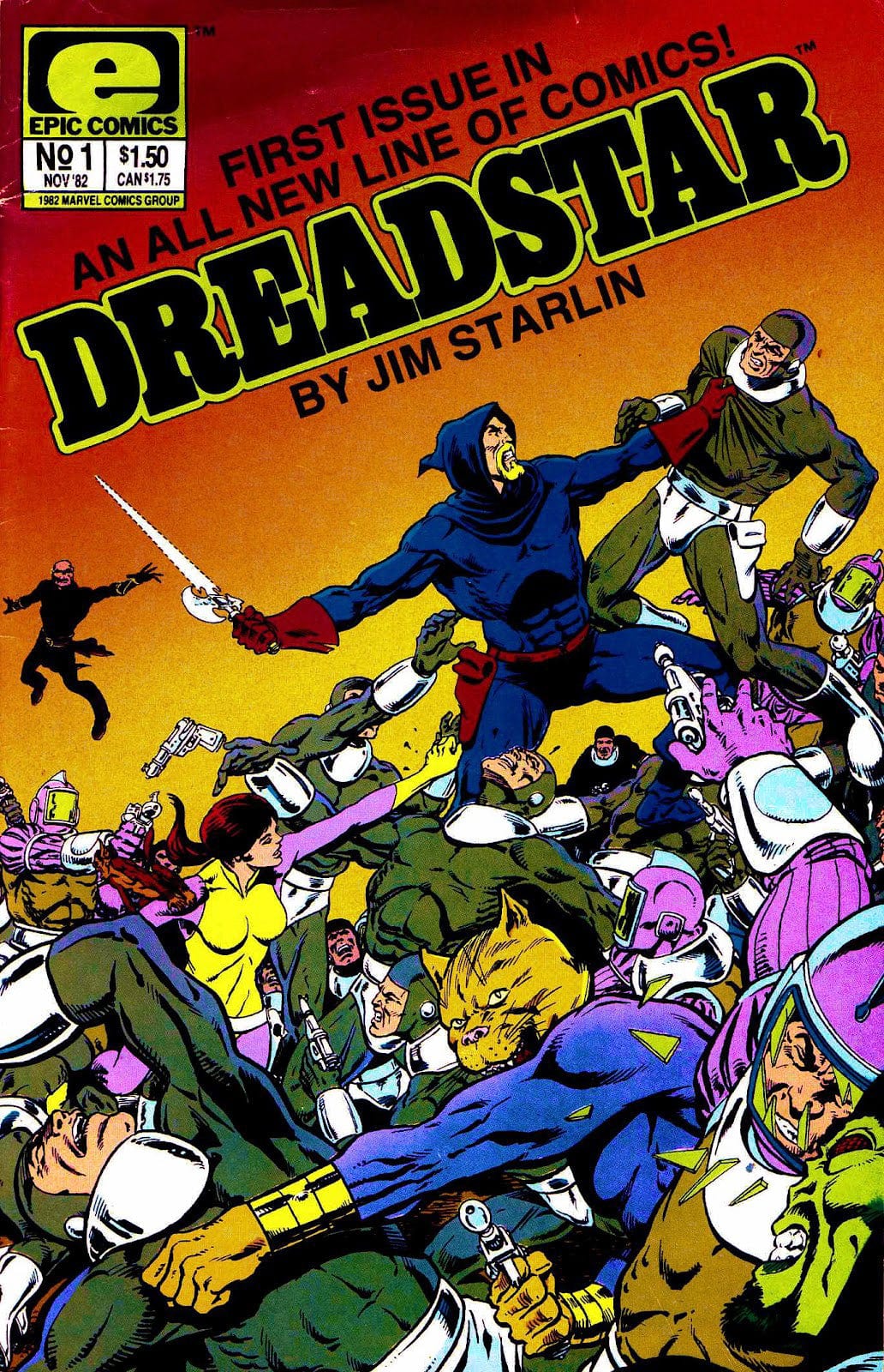 Epic Comics Dreadstar #1