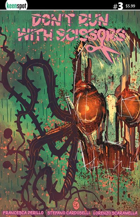 Ex Posse Holdings NEW LAST WEEK DONT RUN WITH SCISSORS #3 CVR A STEFANO CARDOSELLI