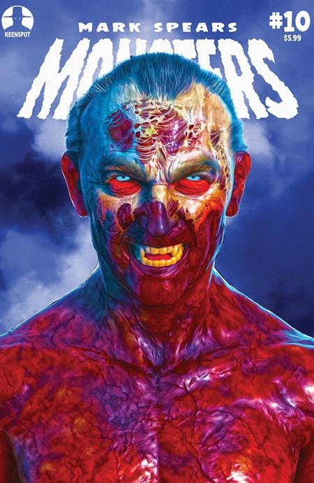 Ex Posse Holdings NEW NEXT WEEK MARK SPEARS MONSTERS #10 CVR E MARK SPEARS DRACULA IMMORTAL VAR (VF/NM)