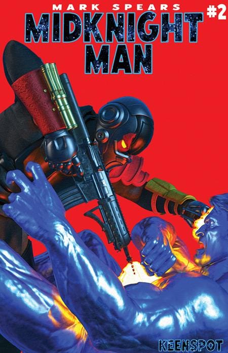 Ex Posse Holdings NEW THIS WEEK MARK SPEARS MIDKNIGHT MAN #2 CVR B MARK SPEARS STAY DOWN VAR (VF/NM)