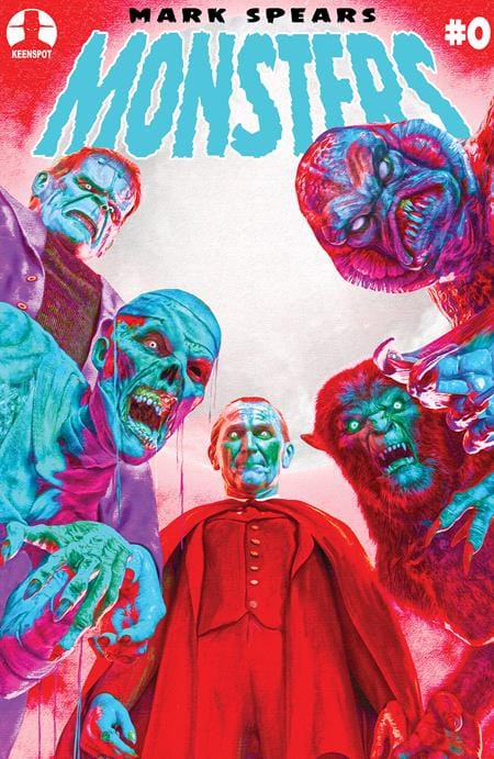 Ex Posse Holdings NEW THIS WEEK MARK SPEARS MONSTERS #0 DELUXE EDITION (ONE SHOT) CVR E MARK SPEARS THE SQUAD VAR (VF/NM)