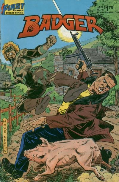 First COMIC BOOK Badger #19 - CVR A (VF)