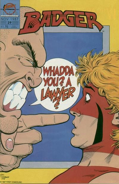 First COMIC BOOK Badger #29 - CVR A (VF)