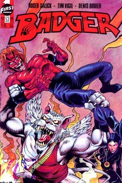 First COMIC BOOK Badger #53 - CVR A (VF)