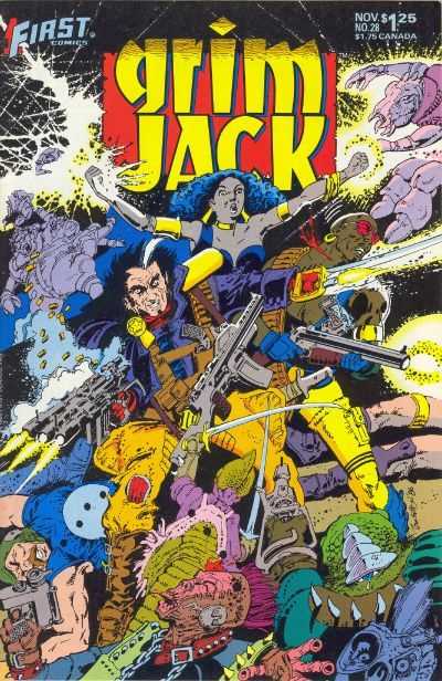 First COMIC BOOK Grimjack #28 (FN/VF)