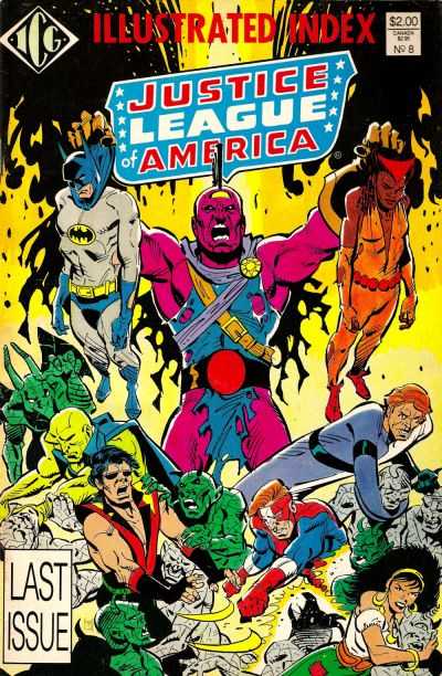ICG COMIC BOOK The Official Justice League of America Index #8