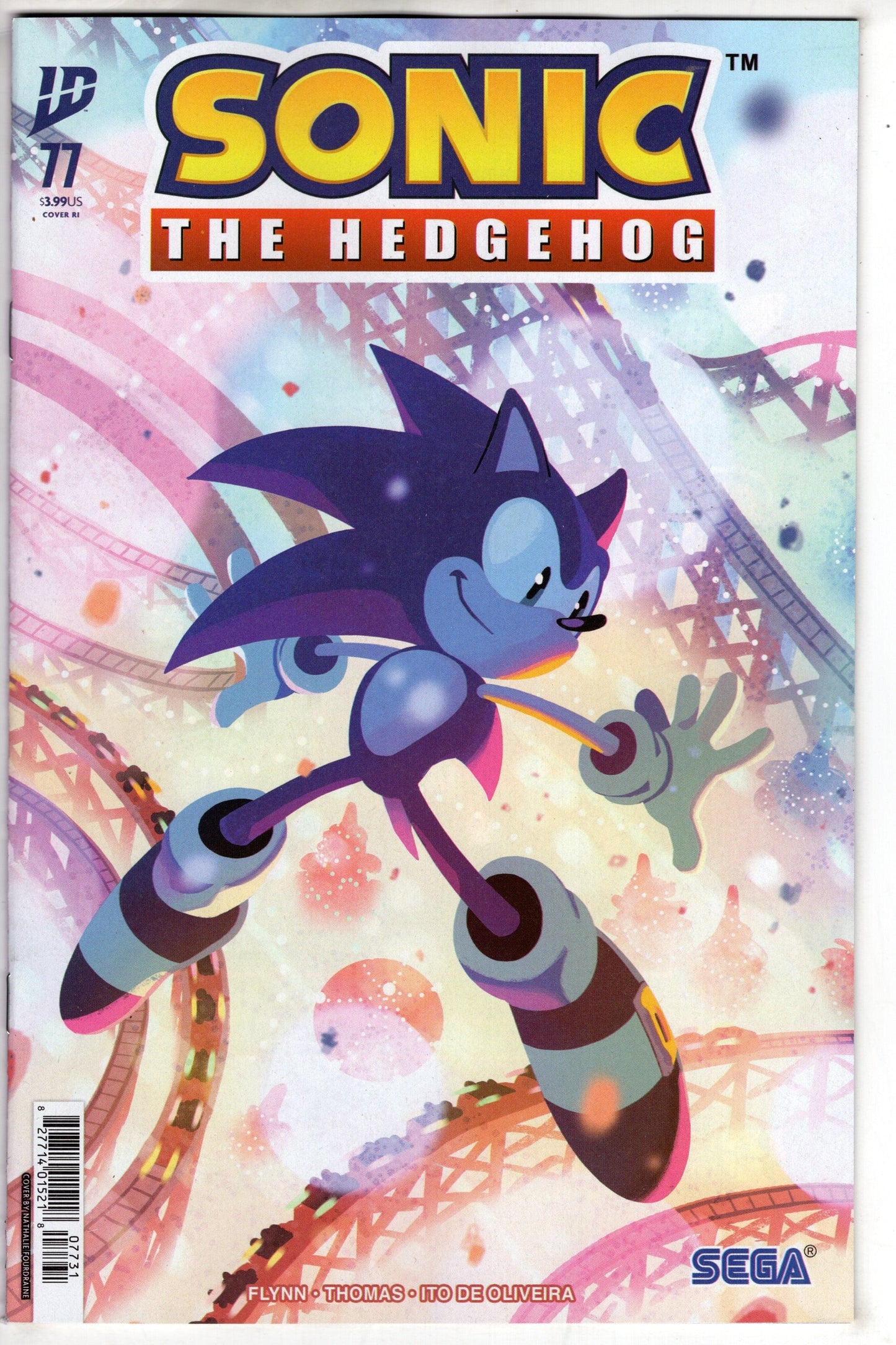 IDW-PRH COMIC BOOK Sonic The Hedgehog #77 10 Copy Fourdraine Fa