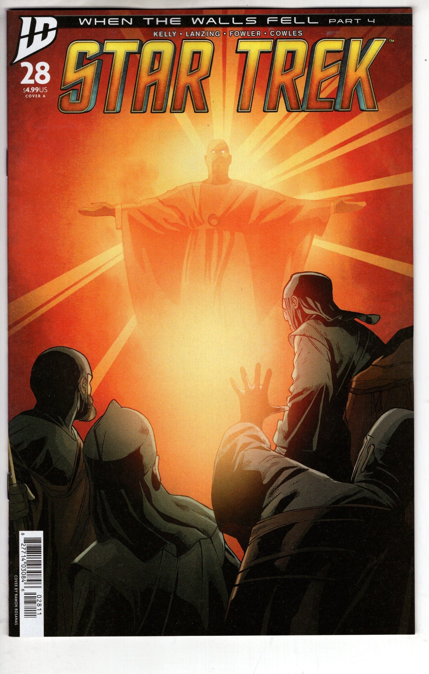 IDW-PRH COMIC BOOK Star Trek #28 Cover A (Rosanas)