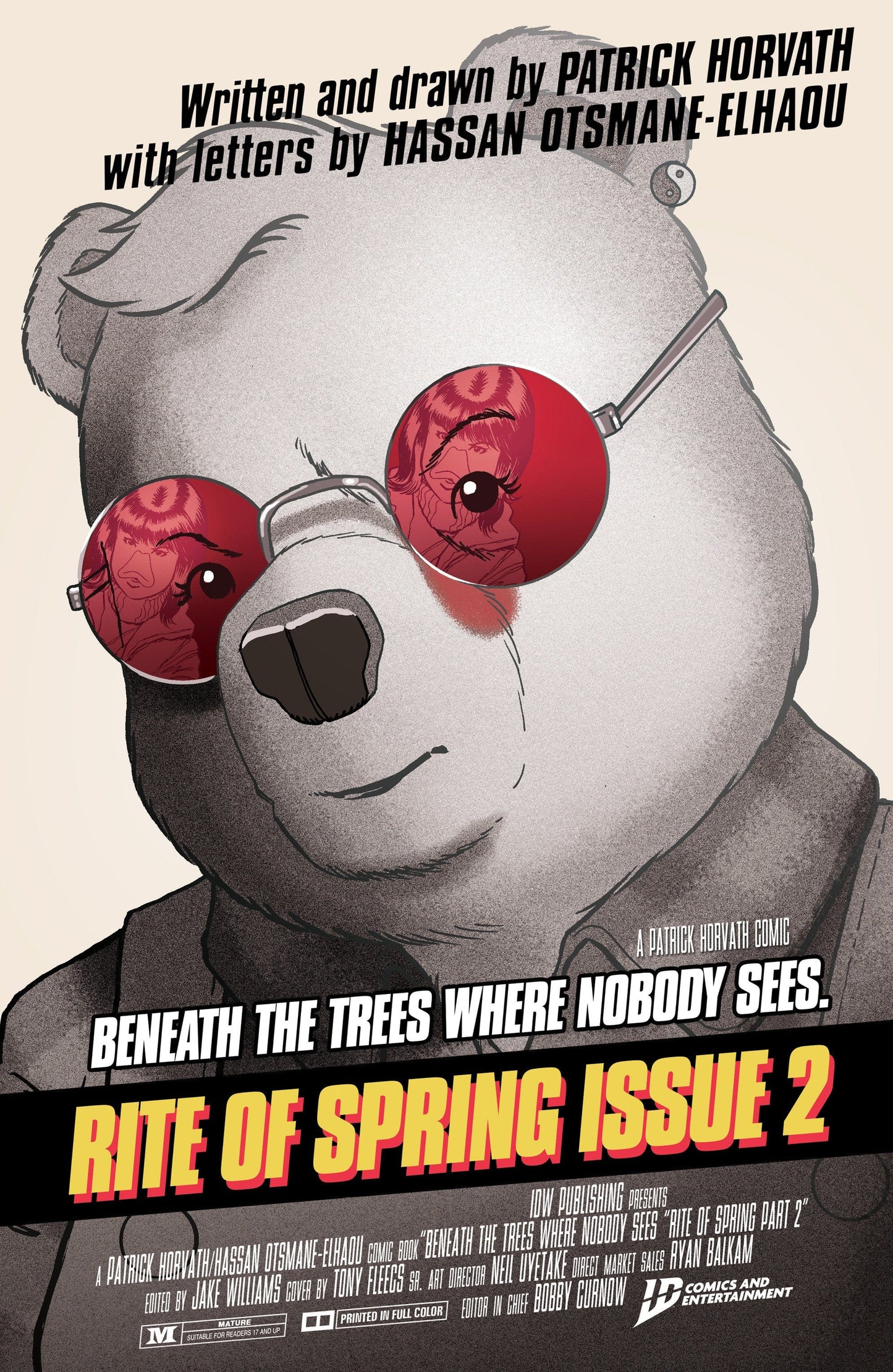 IDW Publishing COMIC BOOK Beneath the Trees Where Nobody Sees: Rite of Spring #2 Variant B (Fleecs Movie Homage Cover)