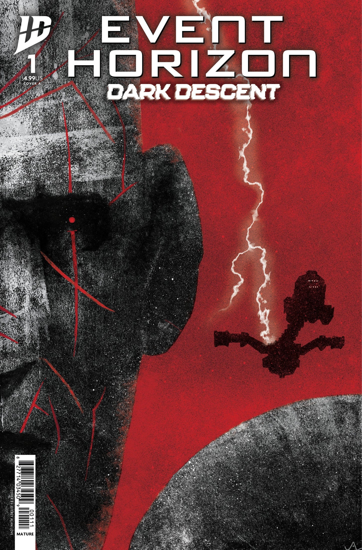 IDW Publishing COMIC BOOK Event Horizon: Dark Descent #1 Cover A (Love)