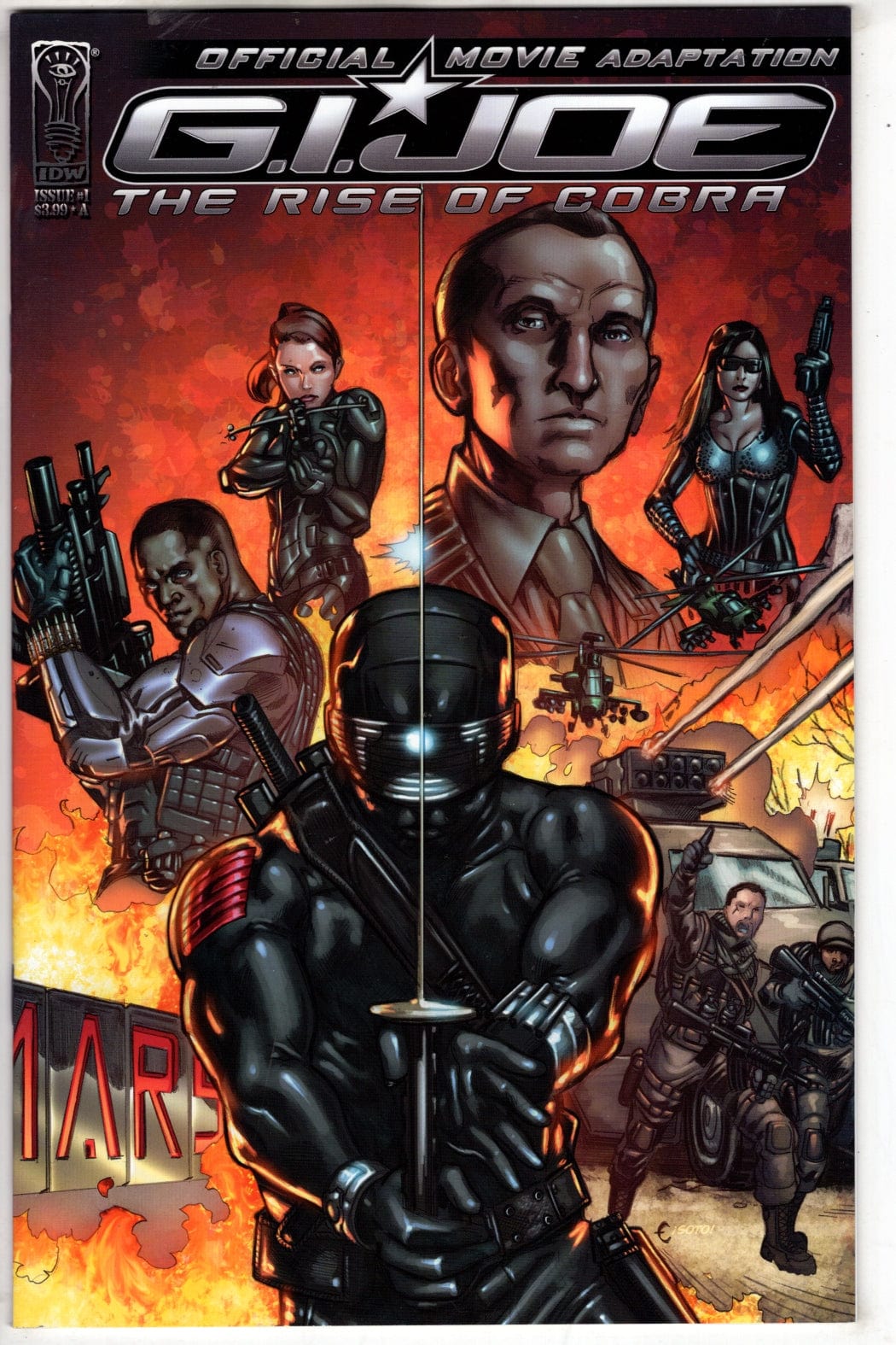 IDW PUBLISHING COMIC BOOK GI JOE MOVIE ADAPTATION #1 (OF 4)