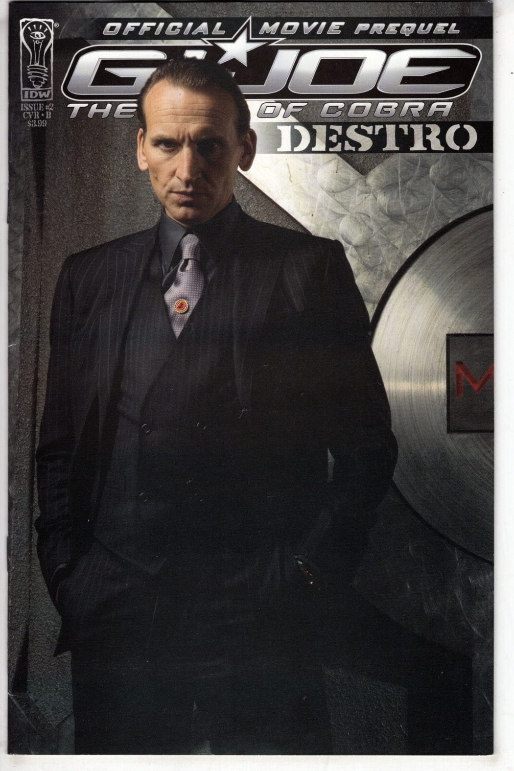 IDW PUBLISHING COMIC BOOK GI JOE MOVIE PREQUEL #2 DESTRO