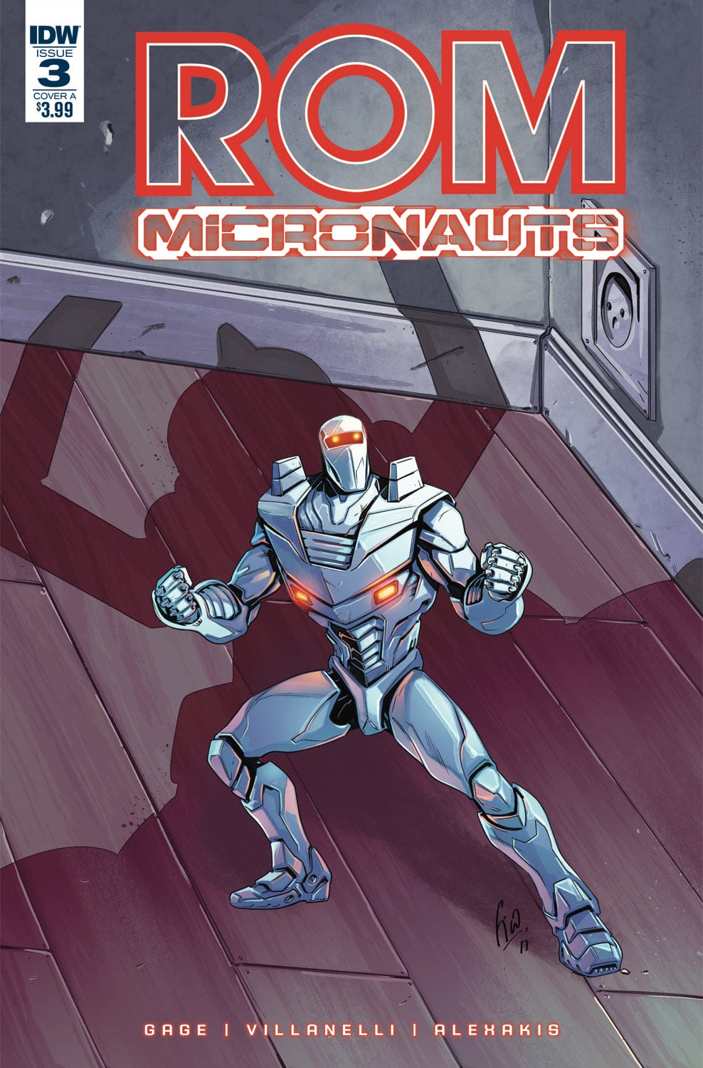IDW PUBLISHING COMIC BOOK ROM & THE MICRONAUTS #3 (OF 5) CVR A OSSIO (VF)