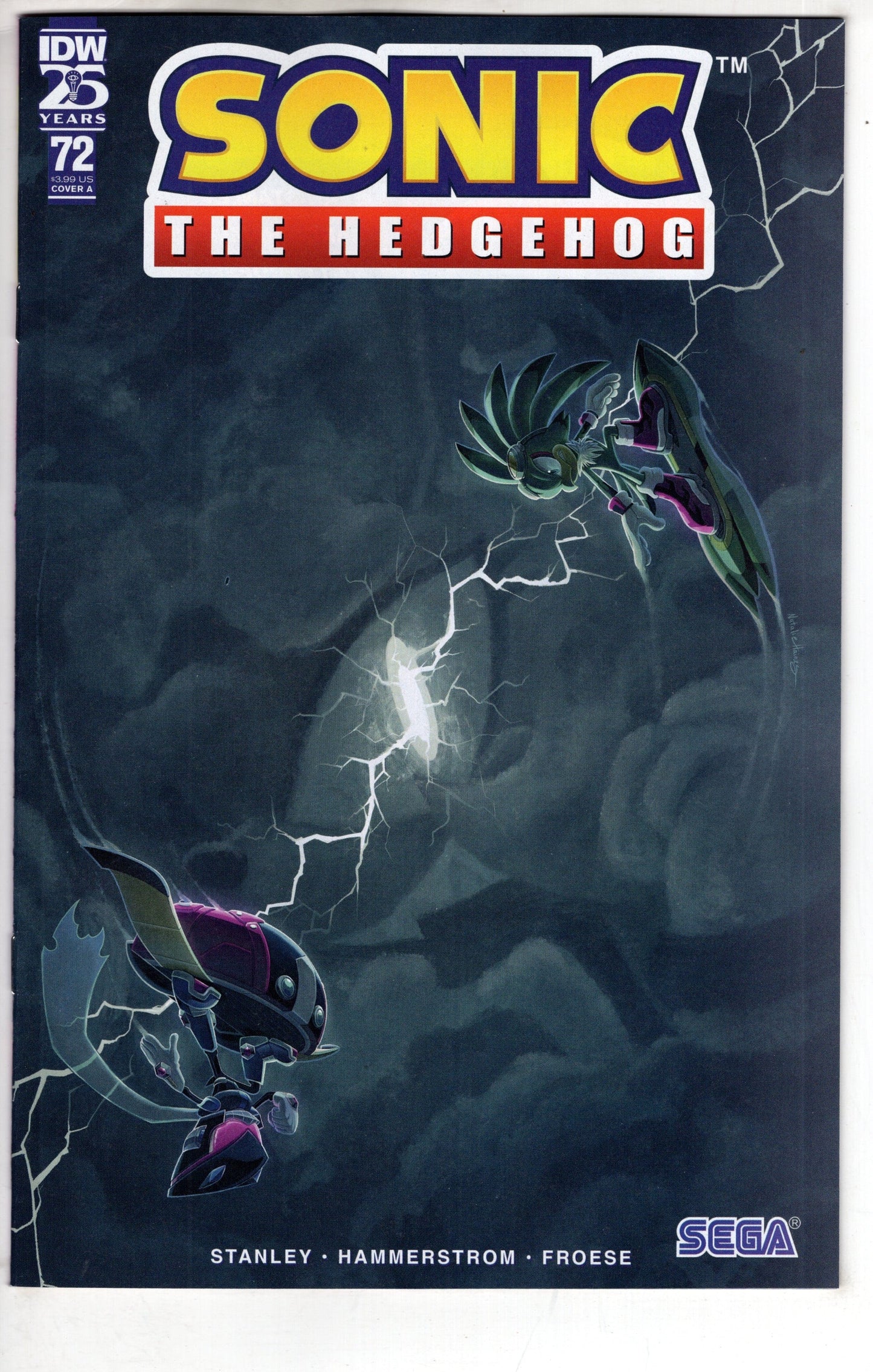 IDW PUBLISHING COMIC BOOK SONIC THE HEDGEHOG #72 CVR A HAINES