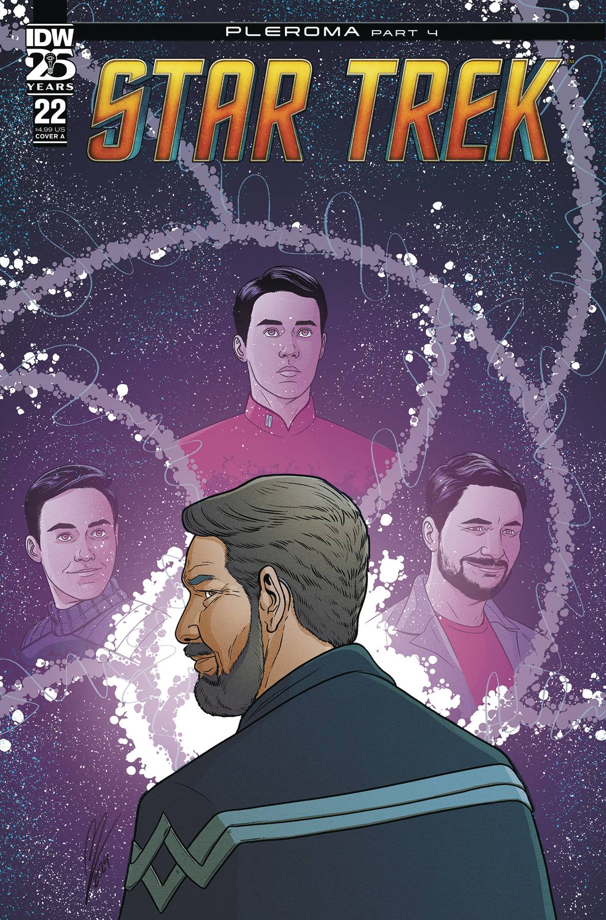 IDW PUBLISHING COMIC BOOK STAR TREK #22 CVR A LEVENS