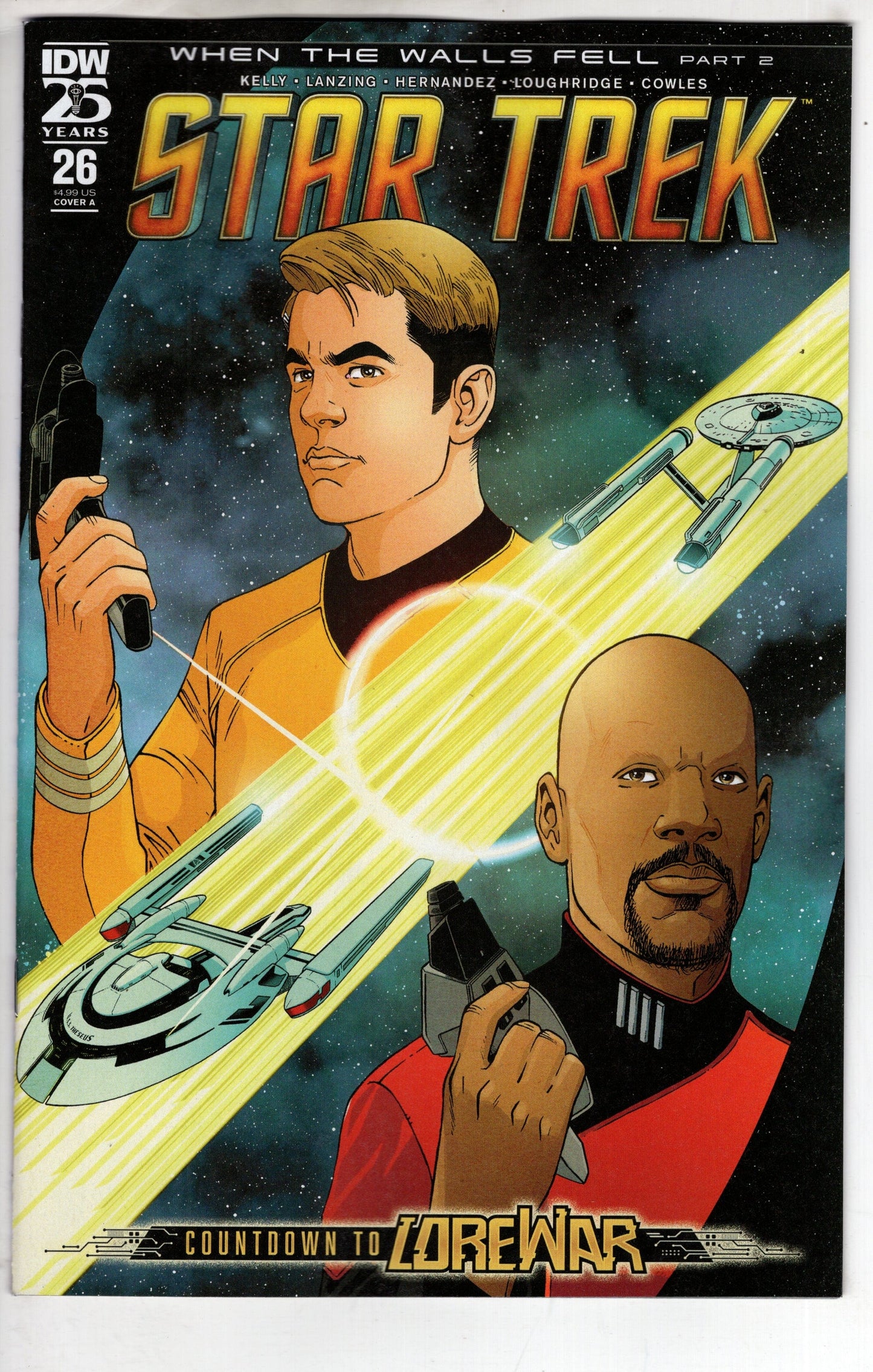 IDW PUBLISHING COMIC BOOK STAR TREK #26 CVR A ROSANAS