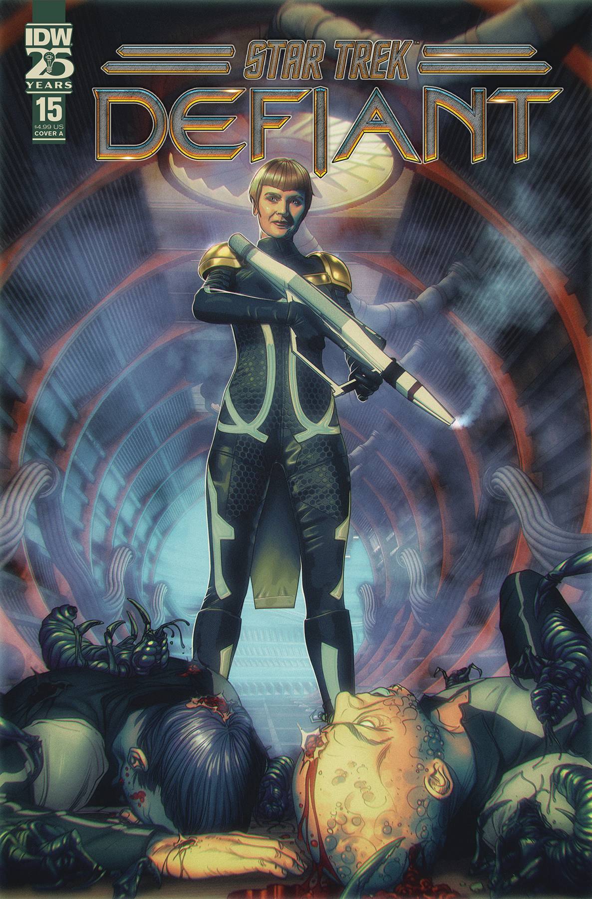 IDW PUBLISHING COMIC BOOK STAR TREK DEFIANT #15 CVR A UNZUETA