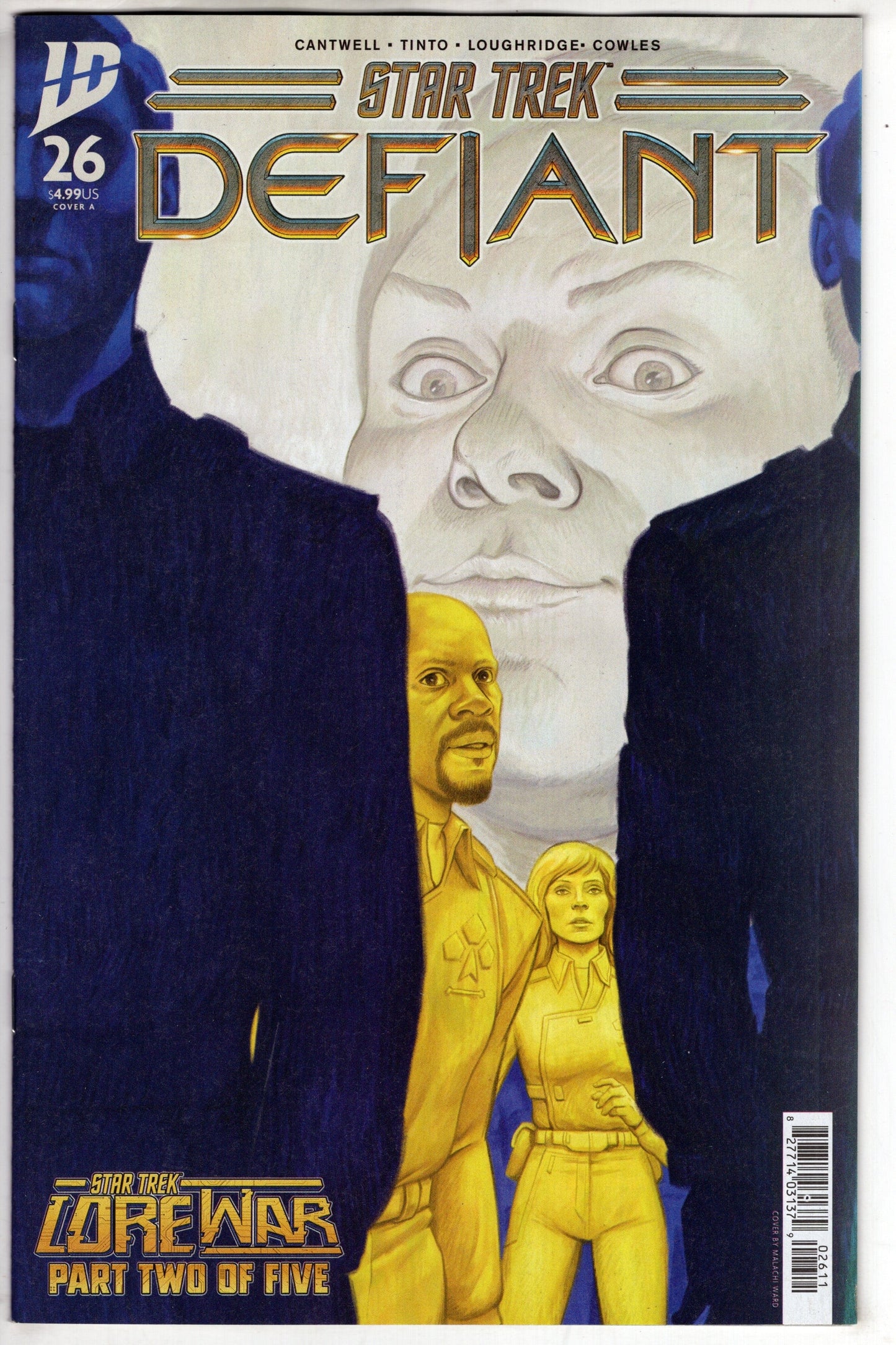 IDW Publishing COMIC BOOK Star Trek: Defiant #26 Cover A (Ward)