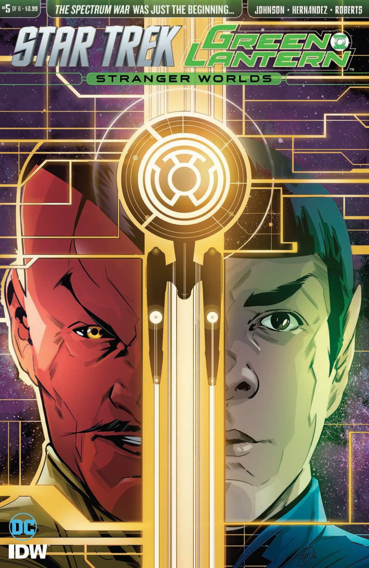IDW Publishing COMIC BOOK Star Trek/Green Lantern #5 - CVR A (VF/NM)