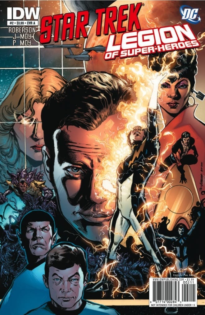 IDW Publishing COMIC BOOK Star Trek/Legion of Super-Heroes #2 - CVR A (VF/NM)
