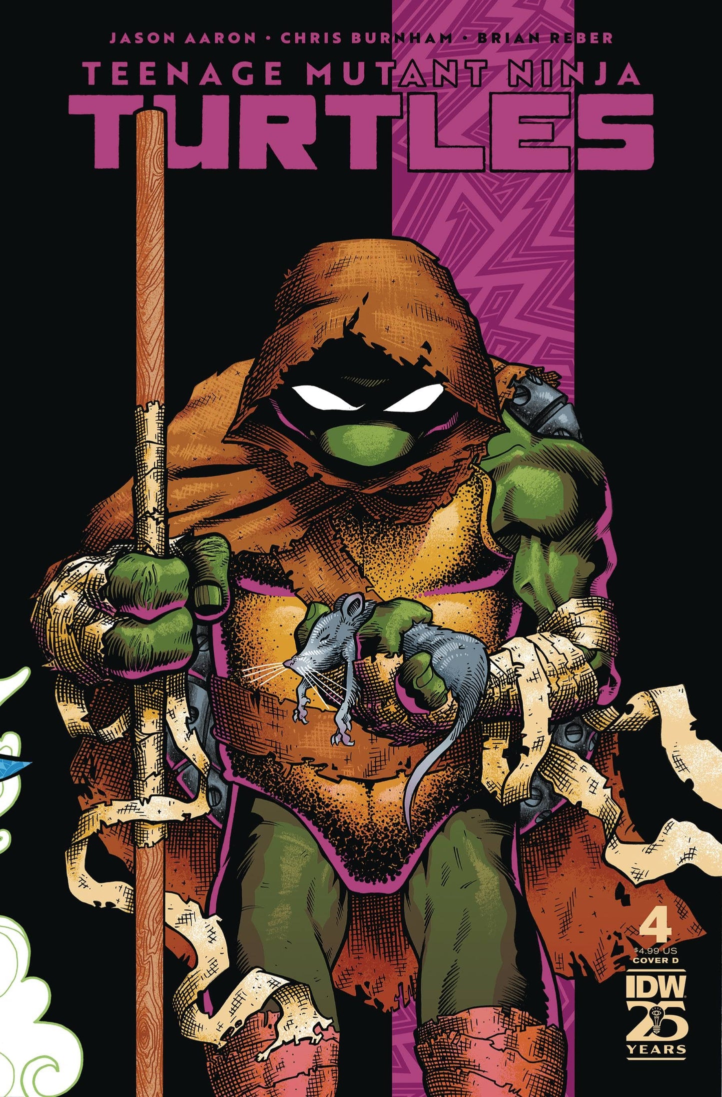 IDW PUBLISHING COMIC BOOK TEENAGE MUTANT NINJA TURTLES 2024 #4 CVR D GONZO