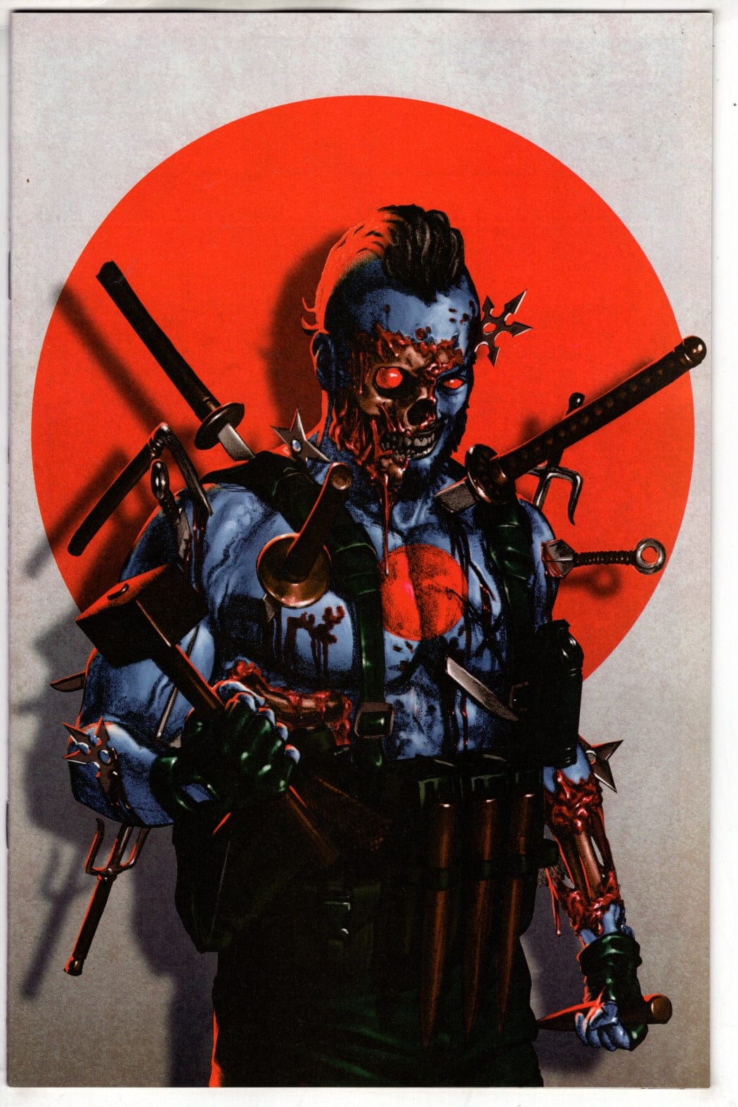 IDW Publishing COMIC BOOK Valiant Beyond: Bloodshot #1 Variant E (Migliari Full Art)