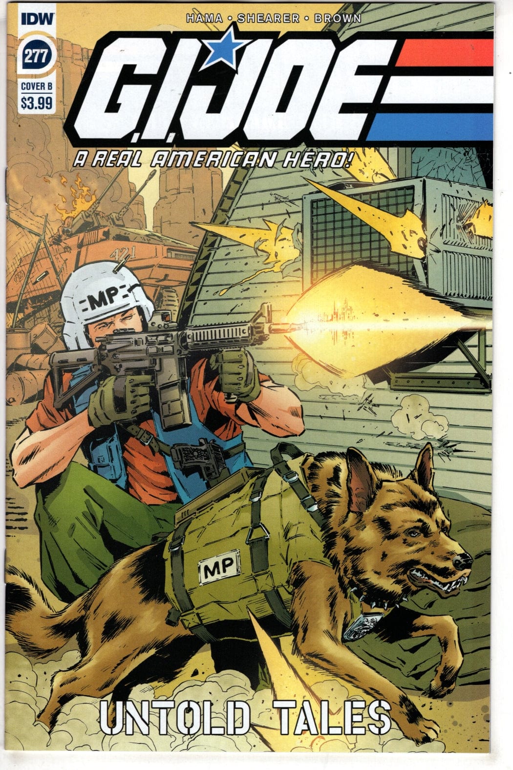 Idw Publishing Comics G.I. Joe: A Real American Hero #277