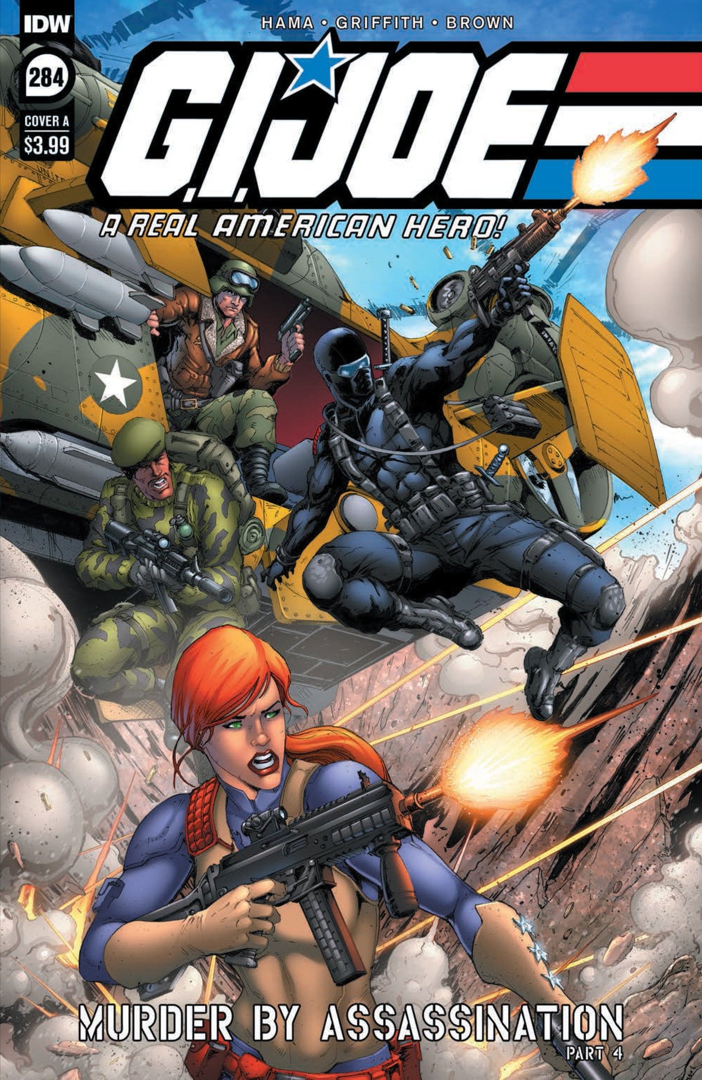 Idw Publishing Comics G.I. Joe: A Real American Hero #284