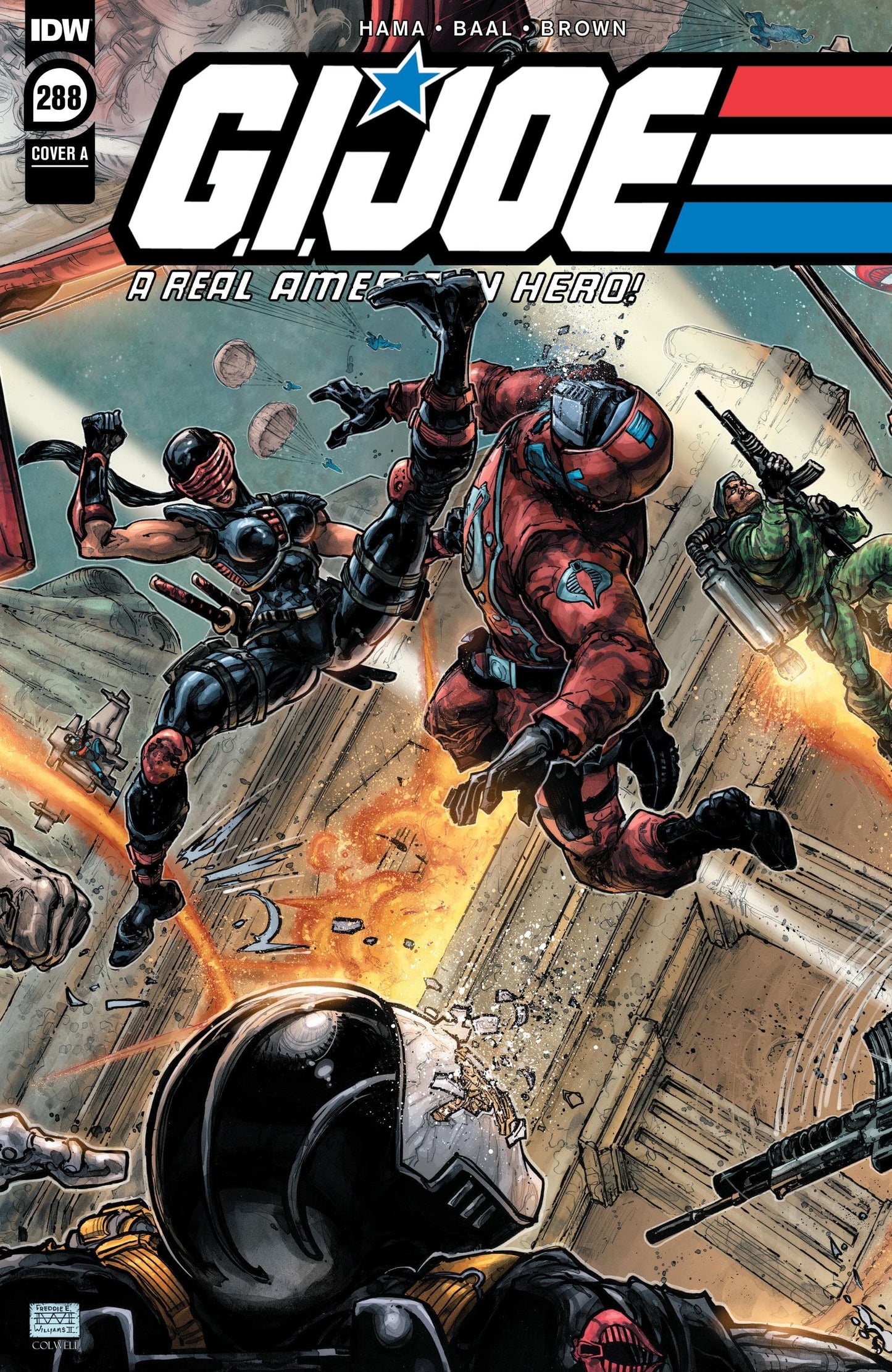 Idw Publishing Comics G.I. Joe: A Real American Hero #288