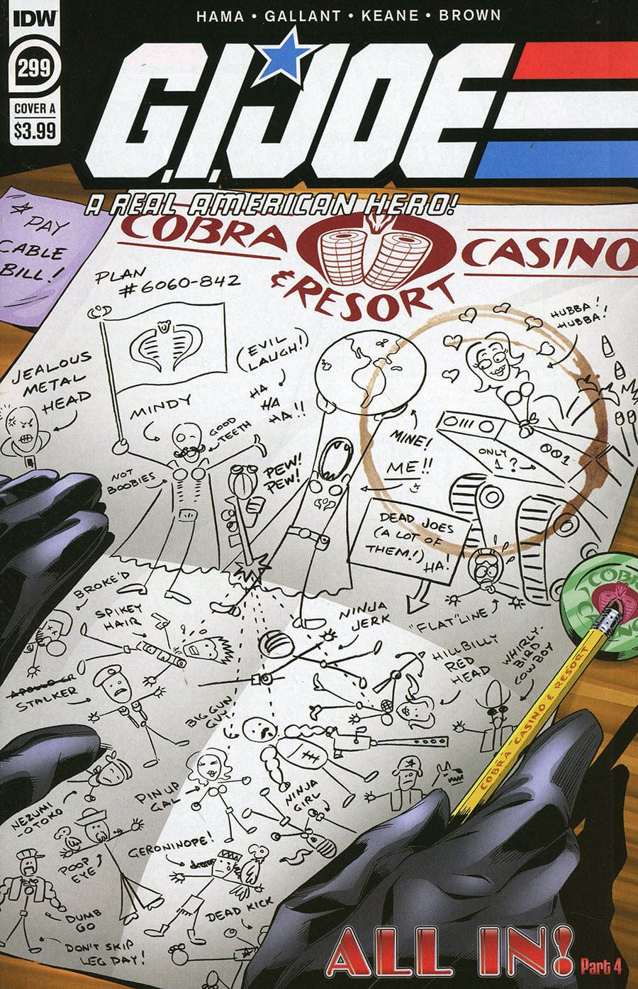 Idw Publishing Comics G.I. Joe: A Real American Hero #299