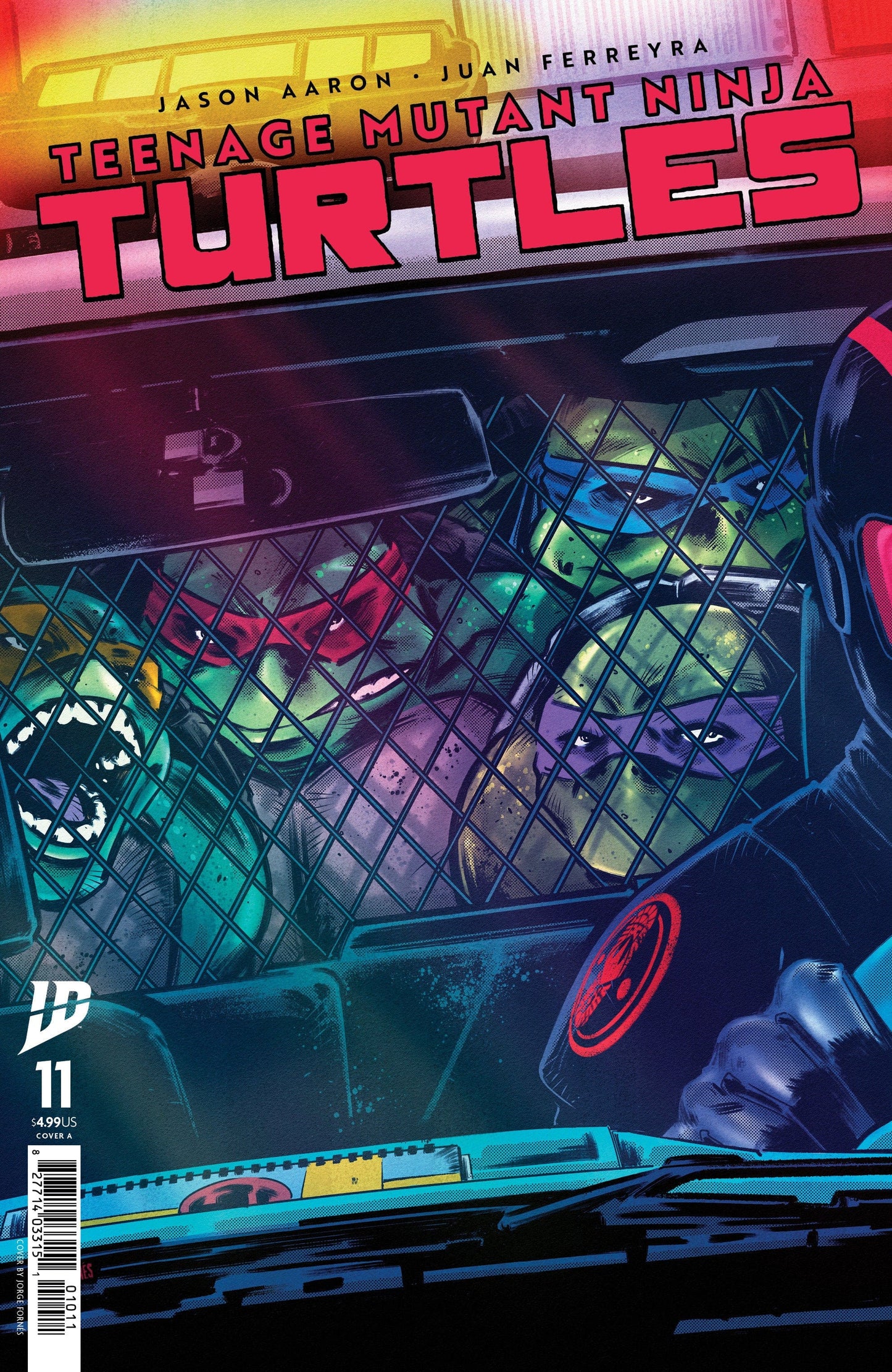 IDW Publishing NEW LAST WEEK Teenage Mutant Ninja Turtles #11 Cover A (Fornés)