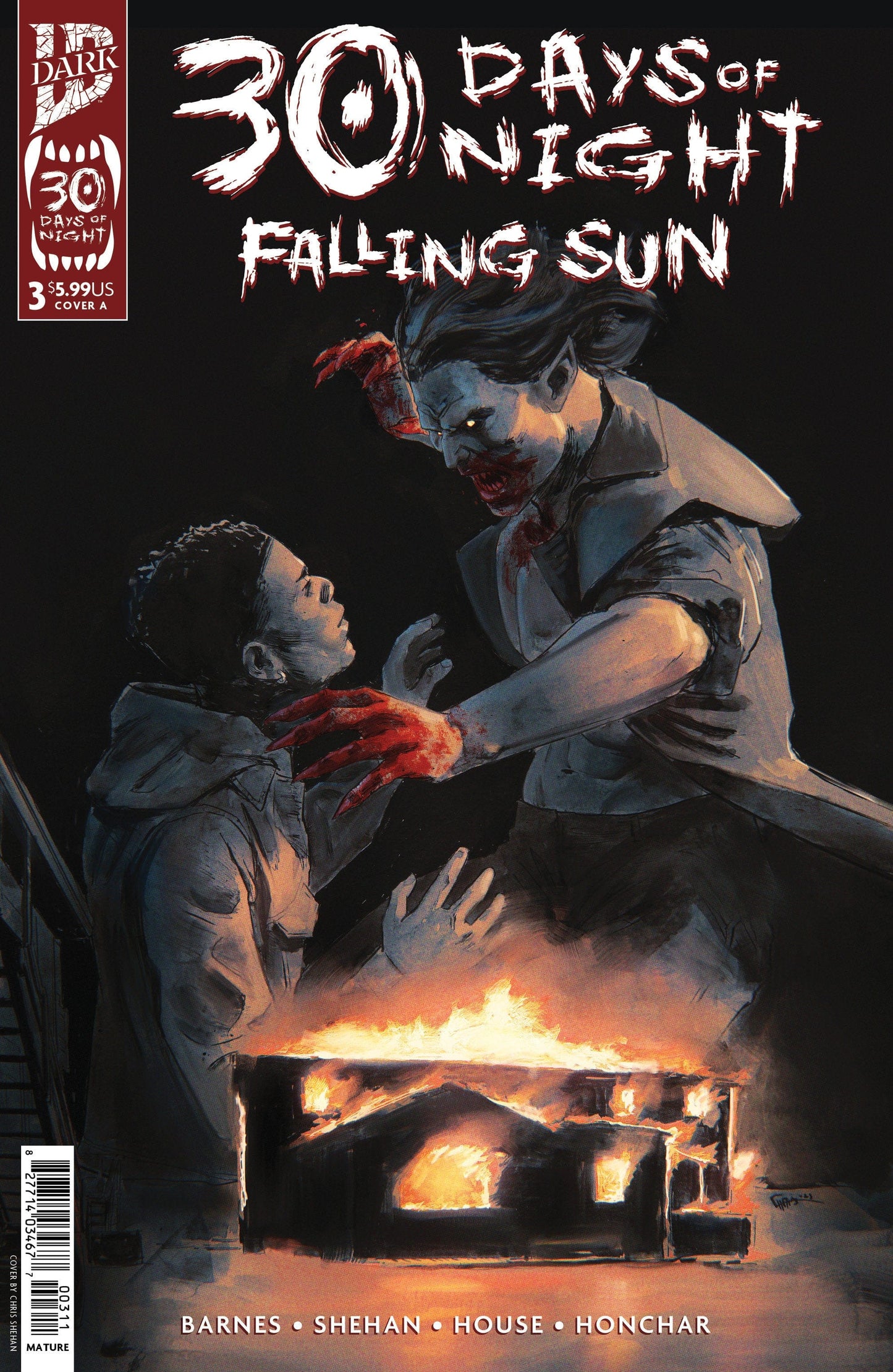 IDW Publishing NEW THIS WEEK 30 Days of Night: Falling Sun #3 Cover A (Shehan) (VF/NM)