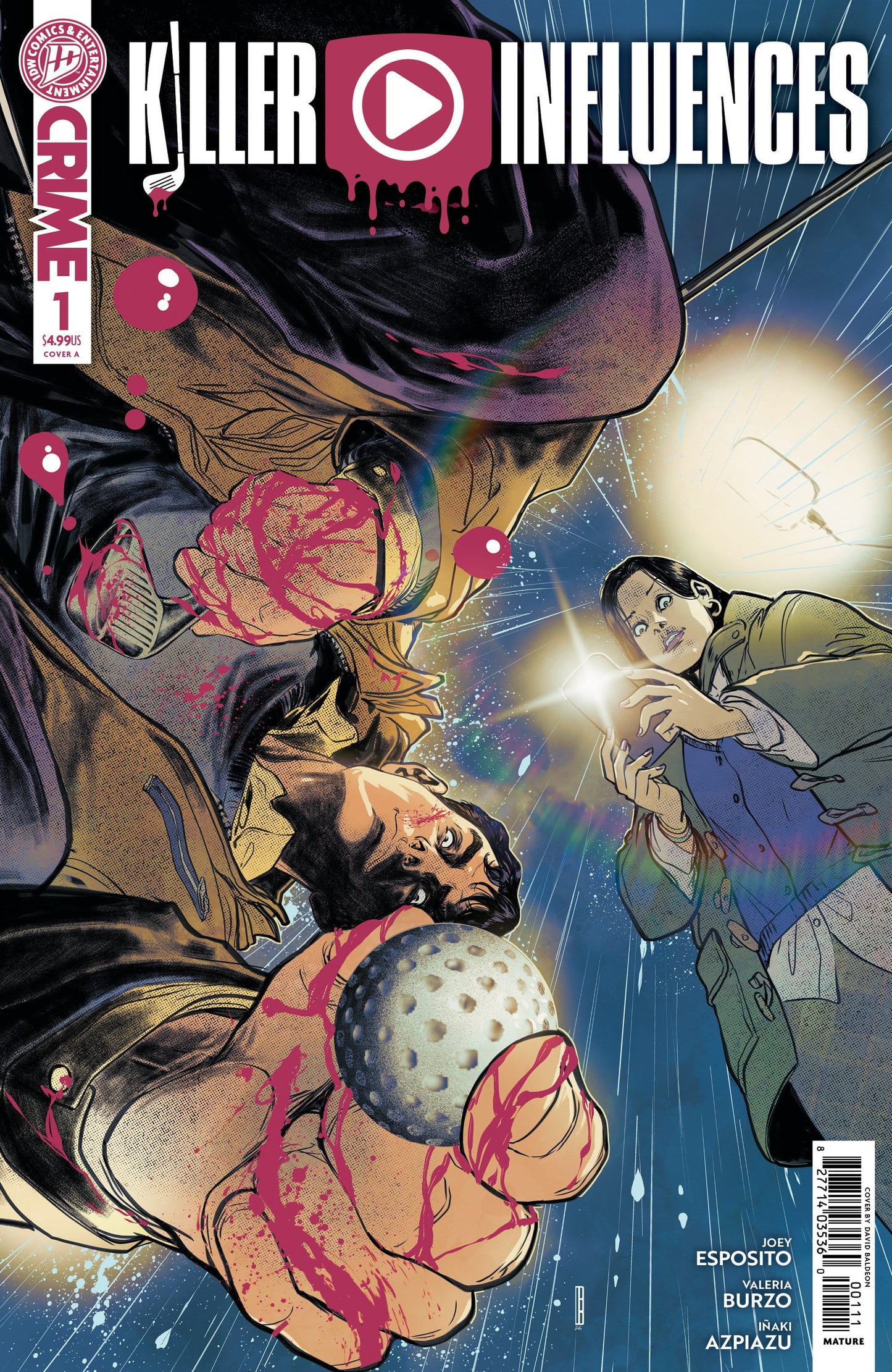 IDW Publishing NEW THIS WEEK Killer Influences #1 Cover A (Baldeon) (VF/NM)