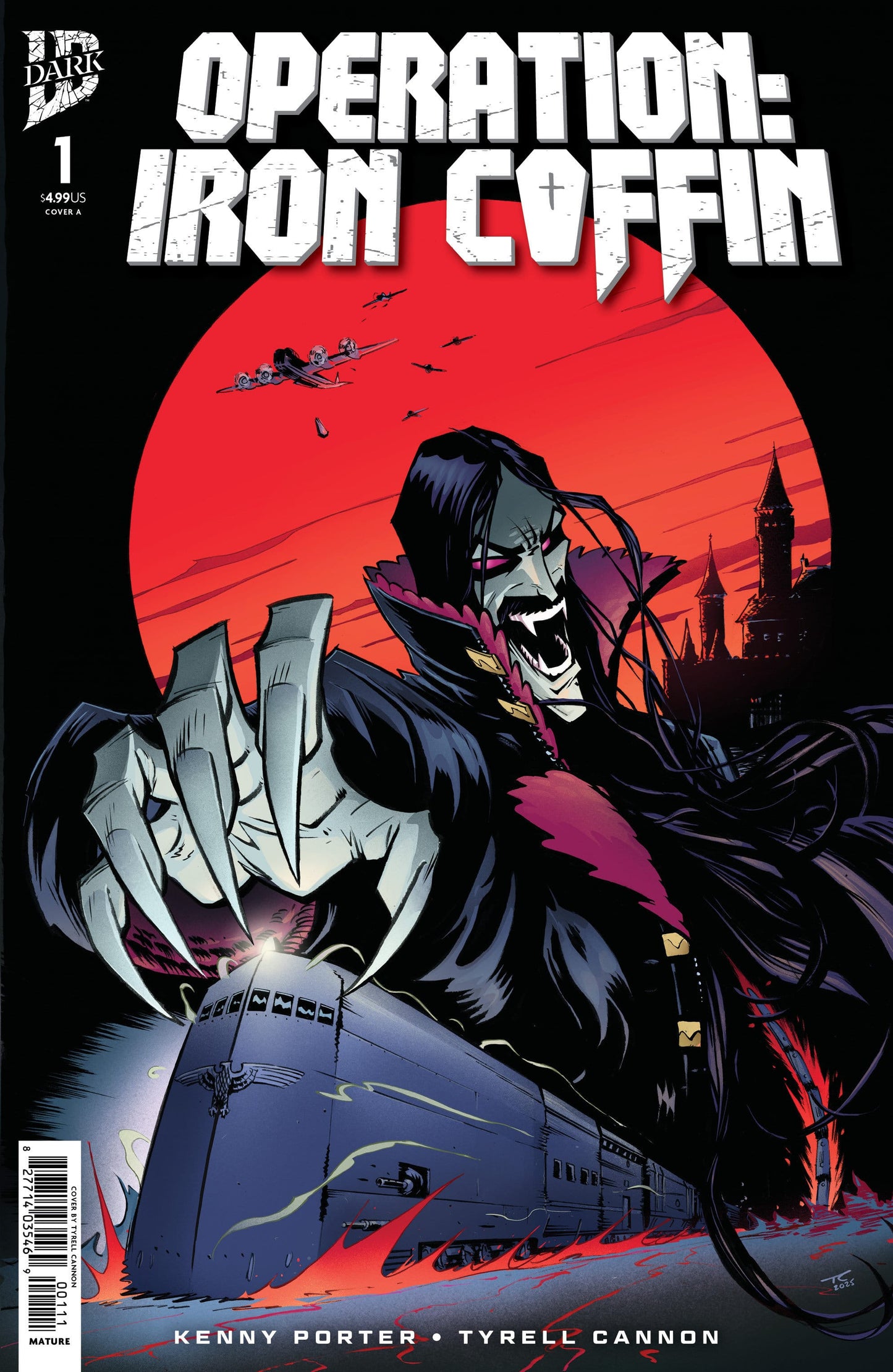 IDW Publishing NEW THIS WEEK Operation: Iron Coffin #1 Cover A (Cannon) (VF/NM)