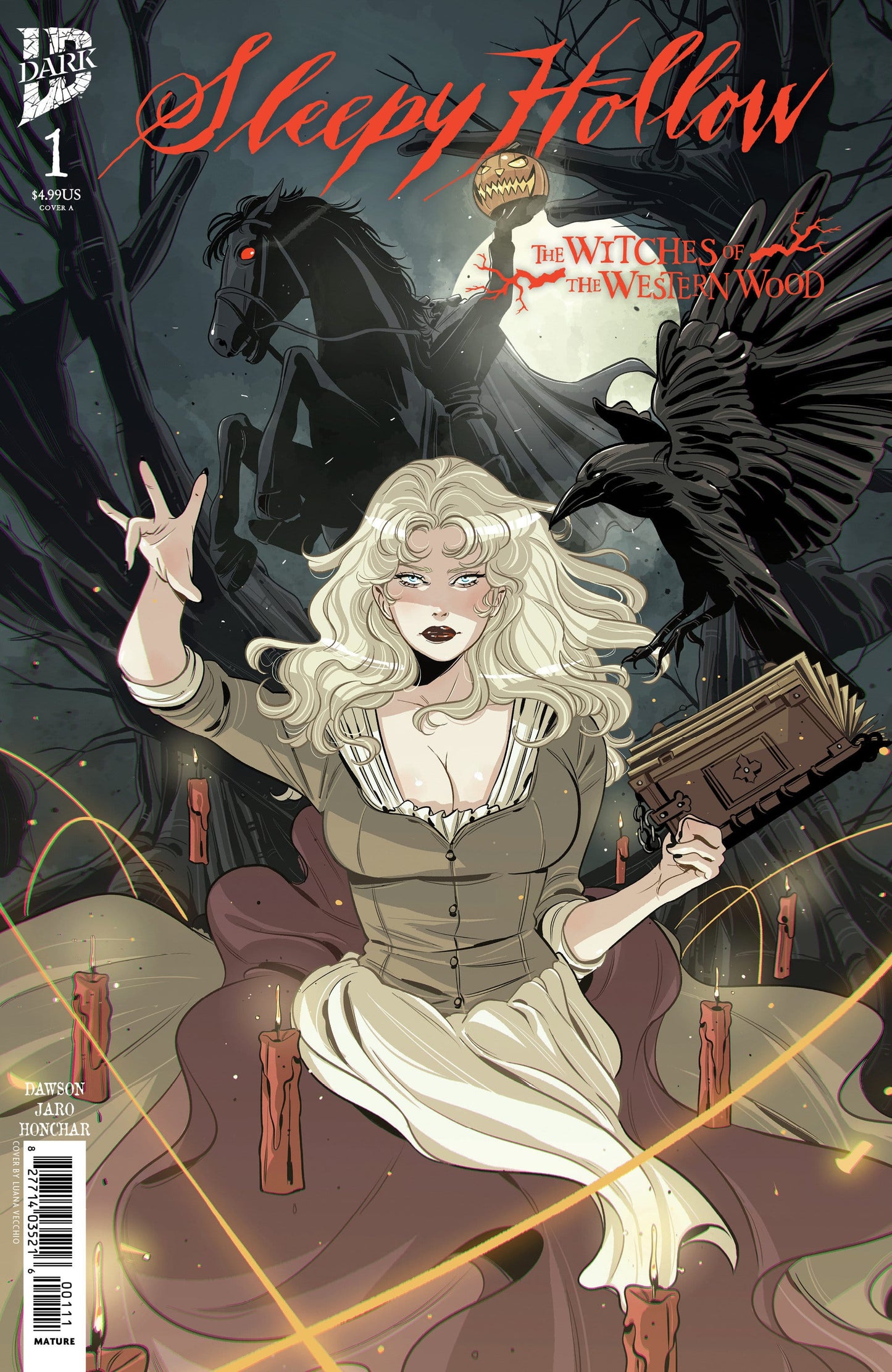 IDW Publishing NEW THIS WEEK Sleepy Hollow: The Witches of the Western Wood #1 Cover A (Vecchio) (VF/NM)