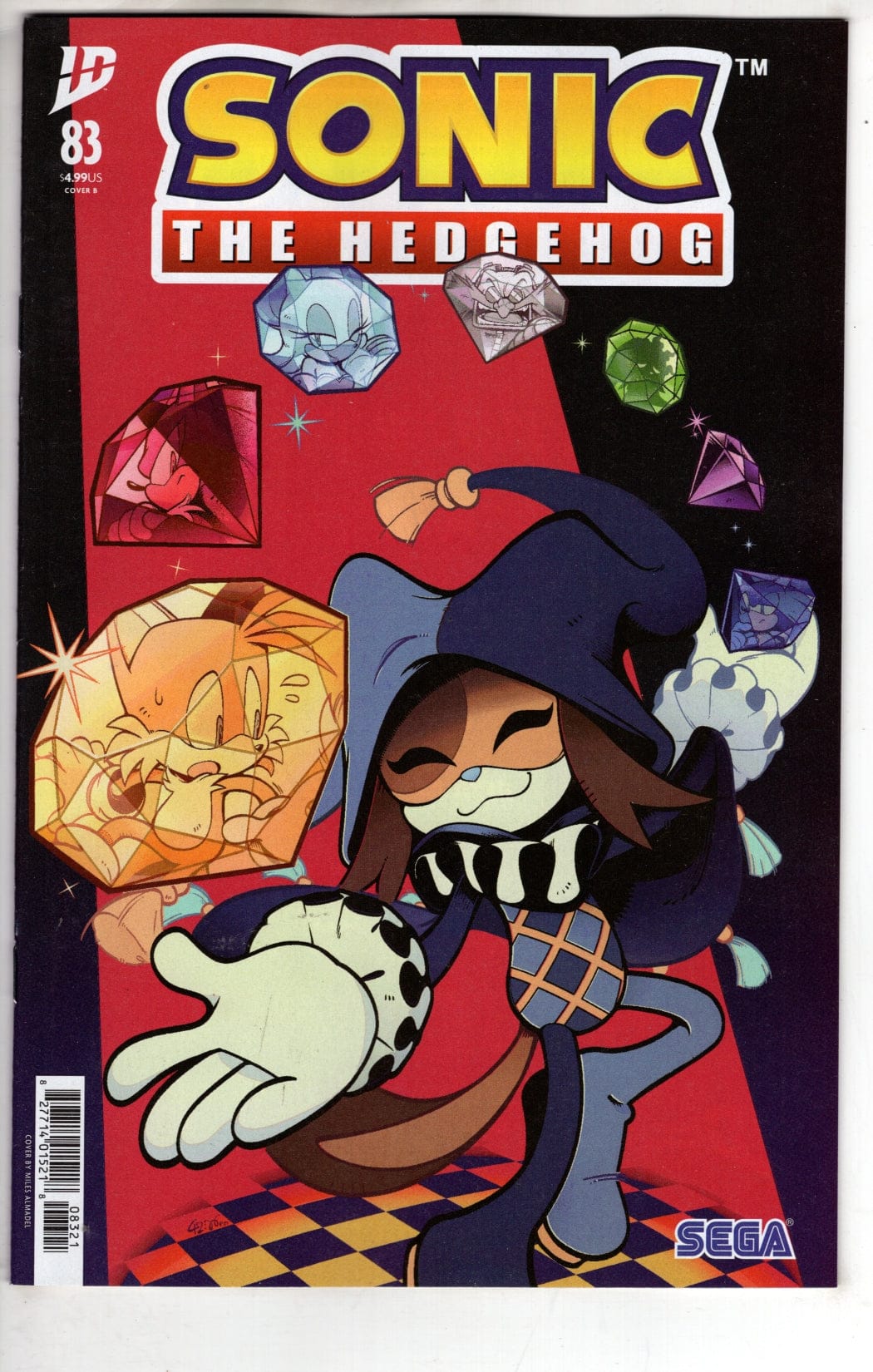 IDW Publishing NEW THIS WEEK Sonic the Hedgehog #83 Variant B (Almadel)
