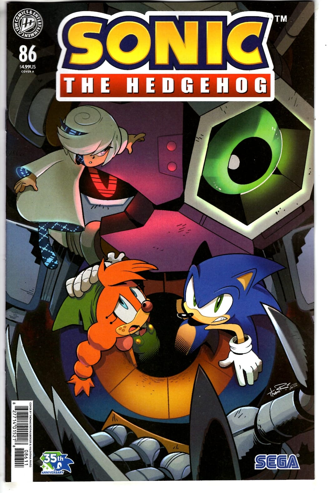 IDW Publishing NEW THIS WEEK Sonic the Hedgehog #86 CVR A (VF/NM)