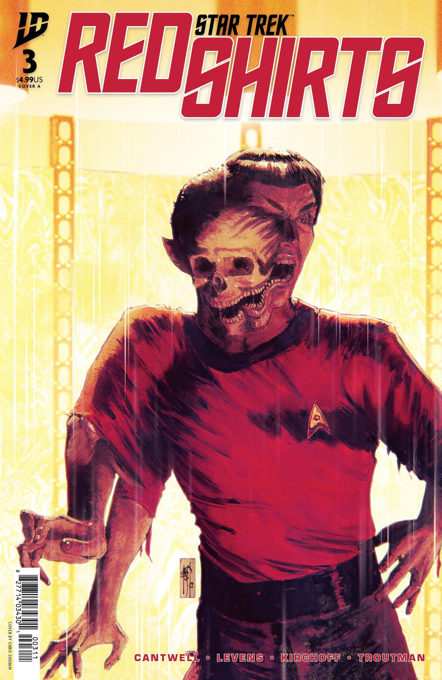 IDW Publishing NEW THIS WEEK Star Trek: Red Shirts #3 Cover A (Shehan)