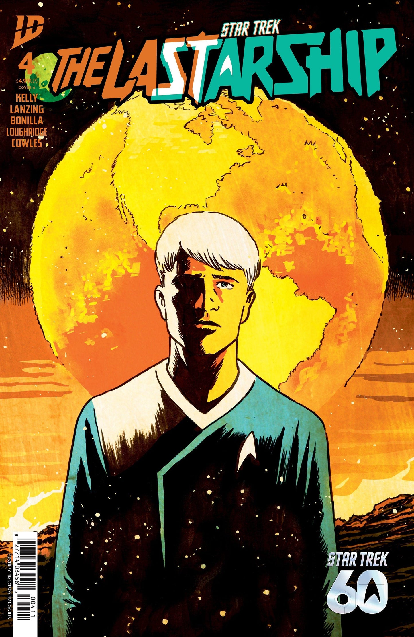 IDW Publishing NEW THIS WEEK Star Trek: The Last Starship #4 Cover A (Francavilla) (VF/NM)