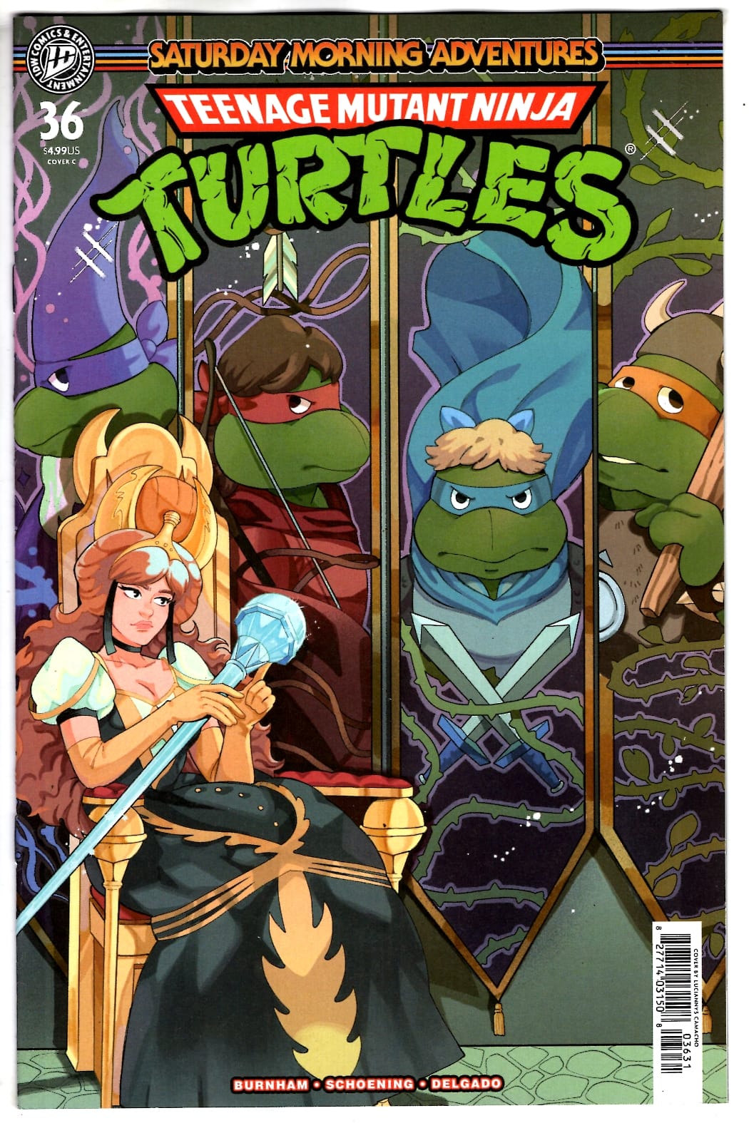 IDW Publishing NEW THIS WEEK Teenage Mutant Ninja Turtles: Saturday Morning Adventures #36 CVR C (VF/NM)